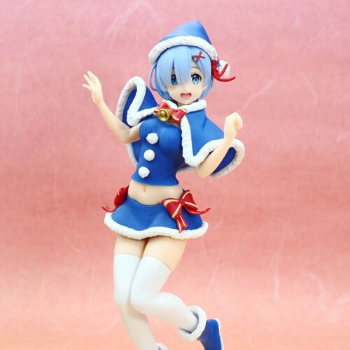Figurine anime Re Zero Rem 9 pouces statue en PVC originale version hiver. Renewal Taito comme neuf - Photo 1/7