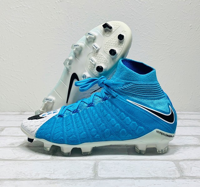 NEW Nike Jr Hypervenom 3 Flyknit ACC Soccer Cleats Youth 4.5 Womens 6 882087-104 | eBay