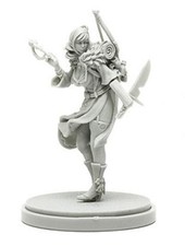   30mm Resin Kingdom Death Female Rogue Unpainted Unbuild ONLY Figure WH062