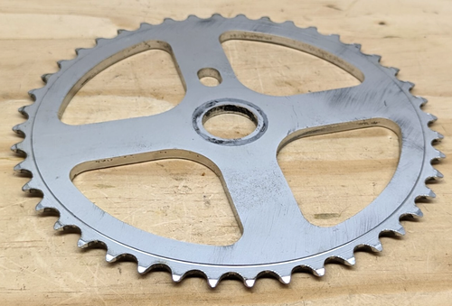 Vintage Redline silver 44 tooth bmx chainring alloy - Picture 3 of 10