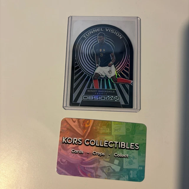France BENOIT BADIASHILE 29/30 - 2023/23 PANINI OBSIDIAN TUNNEL CHELSEA NUMBERED