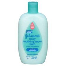 Johnson's Baby Soothing Vapor Bath For Colds 15 Oz. Discontinued New