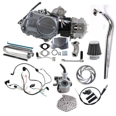 Lifan 125cc Semi Auto Engine Motor Electric Manual pit Bike CT70 Z50 CRF50 140cc