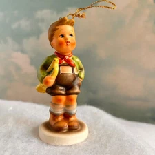 Christmas Ornament - "Hark the Herald" Schmid by Berta Hummel 1983 - 1st Edition