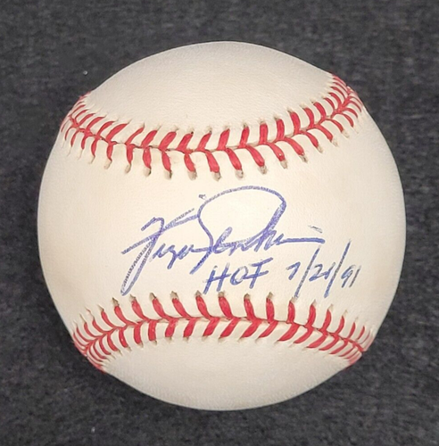 FERGIE JENKINS Signed HOF 91 Official MLB Baseball-HALL OF FAME-CHICAGO CUBS-PSA - Picture 9 of 9