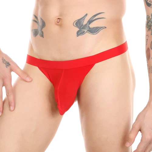 Hombres Tanga Pene Bolsa Sexy Cuerda Ropa Interior Cinturón Erótico Sin Espalda Culo Abierto - Imagen 15 de 15