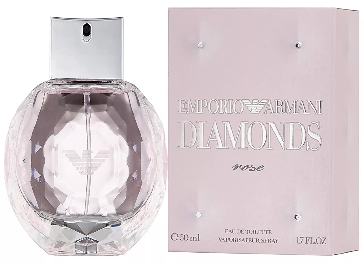 / Giorgio * 1.7 Perfume oz 50 Armani EDT ROSE | DIAMONDS Women ARMANI EMPORIO ml eBay