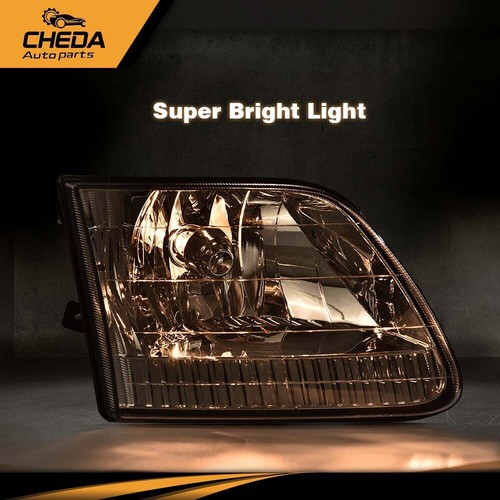 Par de faros diestros y diestros aptos para Ford F-150 97-99 F-250 97-2002 Expedition 97-03 - Imagen 8 de 9