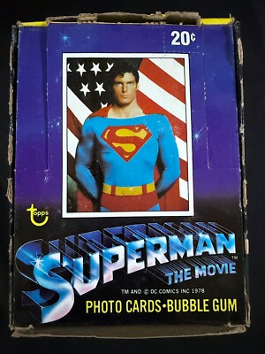 1978 DC Comics Superman ''The Movie'' Cards - Series #1 (Finish Your Set)