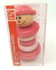 Hape Happy Baby Mr. Magic Rattle Pink
