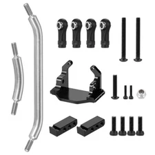 FLYXM Lay Down Servo Mount Steering Links for 1/18 Traxxas TRX4M RC Car