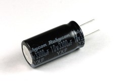 4pcs Rubycon YXF 3300uf 10v Radial Electrolytic Capacitor 105C Low impedance
