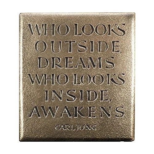 Bronce inspirador Placas Y Letreros Decoración para el Hogar