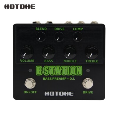 HOTONE PERFORMER B Station BD-20 B Station: Bass Preamp +