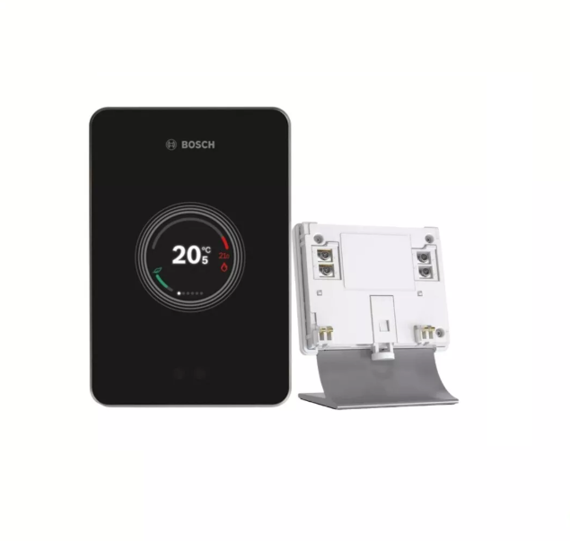 Worcester 7736701392 EasyControl CT200 Thermostat Black With Stand