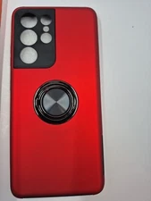 Samsung Galaxy S21 Ultra 5G FE Plus Case Phone Cover + Tempered Glass Screen