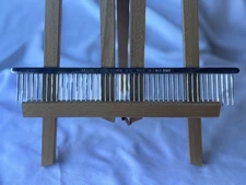 Aaronco Honeycomb 9" 806 Silver Pet Grooming Comb Made in England