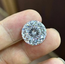 2.00 Ct Lab Grown CVD Diamond 8.00 mm Portuguese Cut Round D Color, Certified