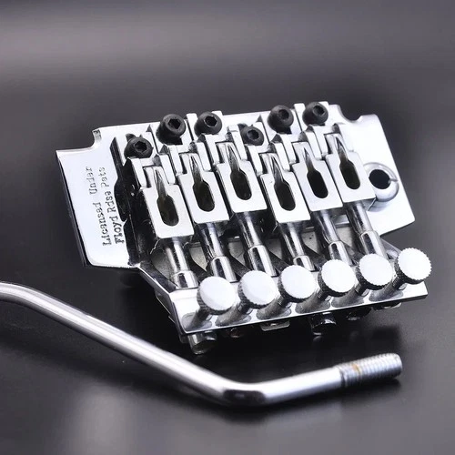 Chrome Licensed Floyd Rose Guitar Double Locking Bridge Tremolo System