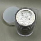 1968 D Kennedy Half Dollar Silver $10 Roll - AU/BU - Lot of 20 Coins