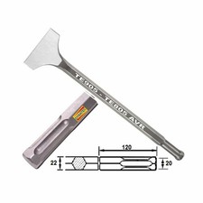 Wide Chisel 3" Fits Hilti TE805 TE905 TE1000 TE1500 Bolster Breaker Extra Long