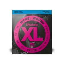 D'Addario EXL170 XL Nickel Bass Strings 45-100 Regular Light, Long Scale