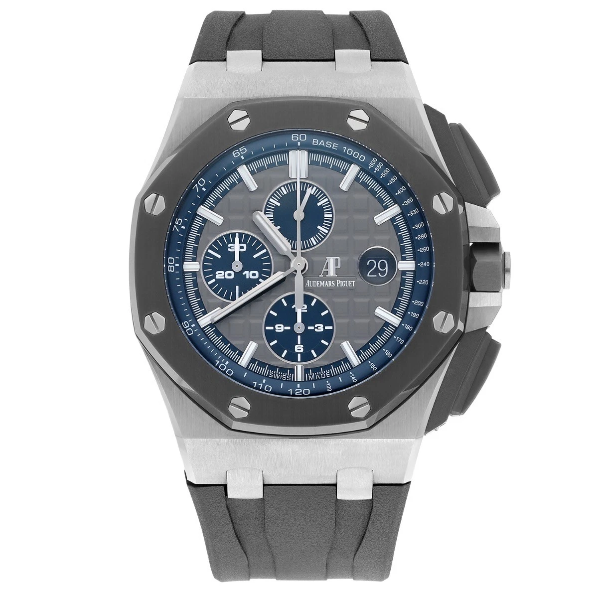 Audemars Piguet — Audemars Piguet Royal Oak Offshore 26400io.oo.a004ca.02 44mm Titanium Gray Blue