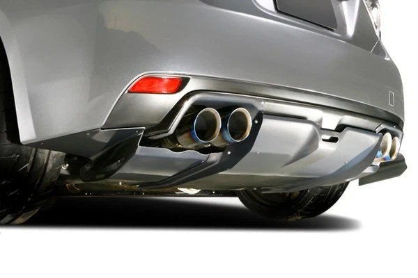 For Subaru Impreza 08-14 Duraflex VR-S Style Fiberglass Rear Diffuser Unpainted - Изображение 2 из 4