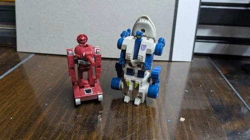 Rippersnapper and Warpath Transformers minicar G1  Abominus Terrorcon Hasbro