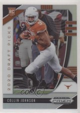 2020 Panini Prizm Draft Picks Rookies Silver Collin Johnson #112 7l6