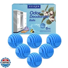 Shoe Deodorizer Balls, Sneaker Odor Eliminator, Long-Lasting Air Freshener fo