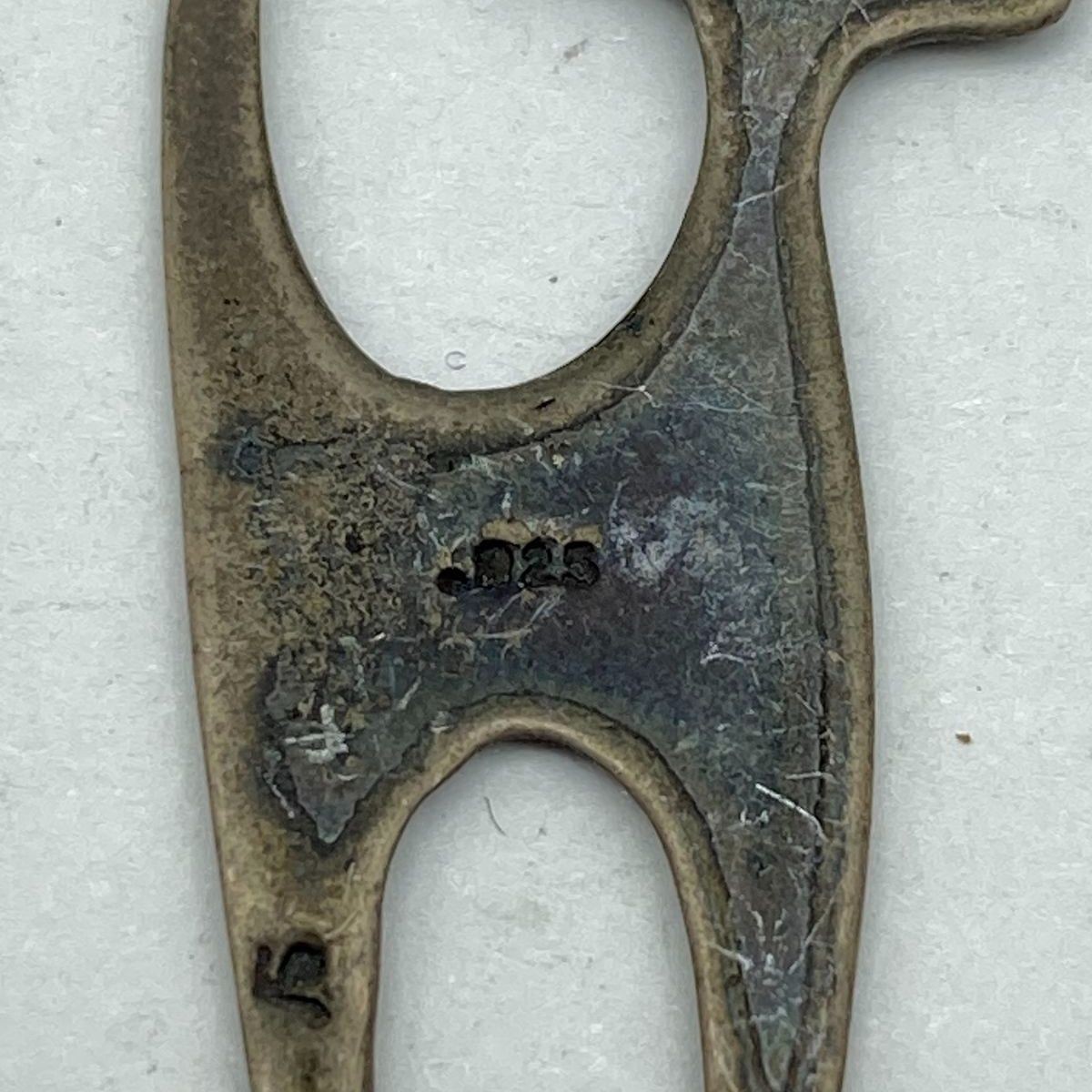 Sterling Silver Dangle Earring Bundle 2pcs 10.4g - image 8