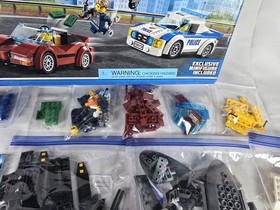 Lego City 60138 High-Speed Chase 2017 - Complete W/Box & Instructions Retired