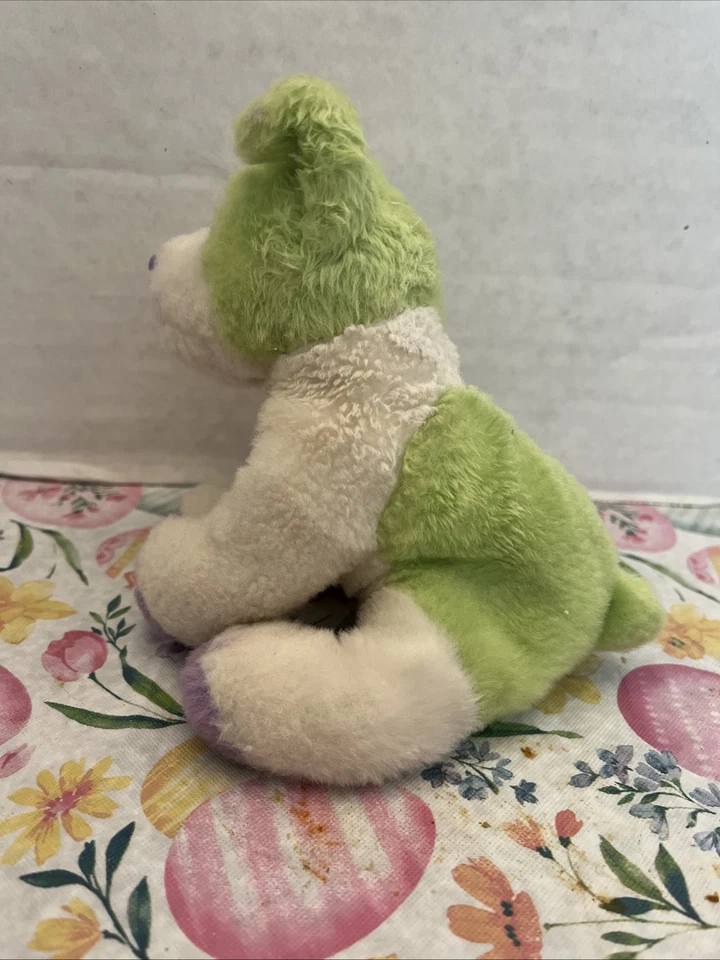 RARO Russ Yomiko Dreamers Verde Jack Russell 12206 Peluche Perro Cachorro Foto 4 de 4