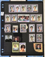 Princess Dianna Royal Family - British Commonwealth Stamps (C44) Sold as Shown