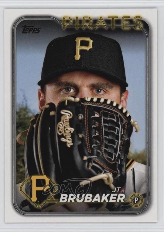 2024 Topps Series 2 Golden Mirror Image Variation SSP JT Brubaker #635 0za6