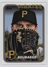 2024 Topps Series 2 Golden Mirror Image Variation SSP JT Brubaker #635 0za6