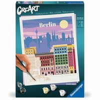 Ravensburger Creart Farbenfrohes Berlin, Malen Nach Zahlen, Malset