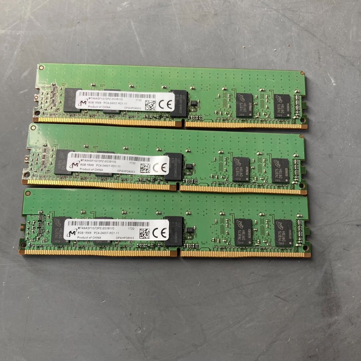 PC4-19200 (DDR4-2400) Bus Speed RDIMM DDR4 SDRAM Memory (RAM) for