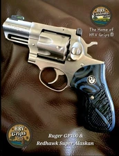 Ruger GP100 FGT Fingergroove Target Grips Urban Camo/FlatTop • Opt Top Section