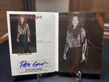 2024 Leaf History Book- A-List Pam Grier “ Foxy Brown” Auto 20/25
