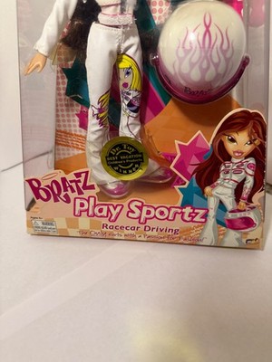 Bratz Play Sportz Katia Race Car Driver Doll MGA NRFB Vintage