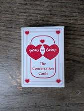 Couples Heart To Heart The Conversation Cards Party Game Questions Dating Love
