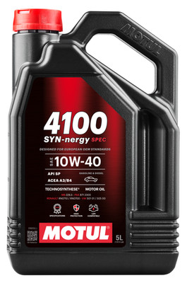 Motul 4100 SYN-nergy SPEC 10W40 Motoröl 10W-40 ACEA A3/B4 MB VW RENAULT 5L