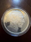 🌟VERY NICE!!🌟 Indian Head/ Buffalo Design~1 oz .999 Fine Silver Round