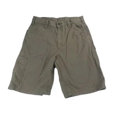 Carhartt Carpenter Shorts B147 LBR Mens Size 33  Canvas Brown Orig Fit