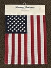 TOMMY BAHAMA Decorative Patriotic American Garden Flag 12.5" x 18"  Hand-Crafted
