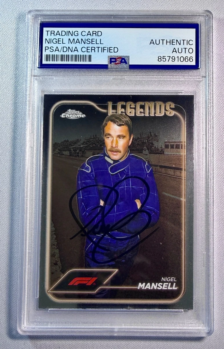 Nigel Mansell Formula 1 Original Autographed Items for sale | eBay