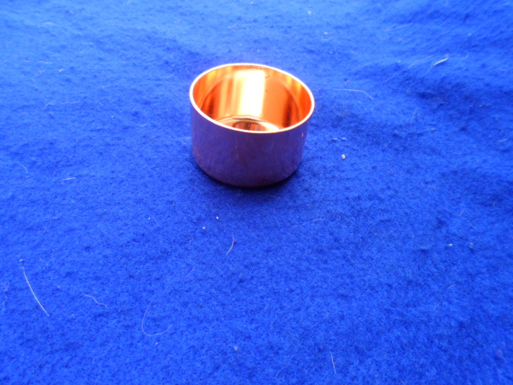 2" COPPER CAP,COPPER END CAP,COPPER PIPE CAP ( FITS OVER 21/8" OD