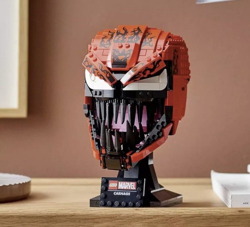 LEGO 76199 Marvel Super Heroes Spider-Man Carnage Casco, ¡¡NUEVO SELLADO!! ¡RETIRADO!! - Imagen 5 de 6